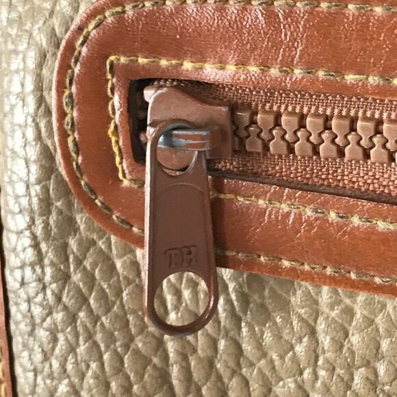 Vintage Dooney & Bourke Square Carrier Crossbody Bag All-Weather Pebbled Leather - Picture 5 of 16